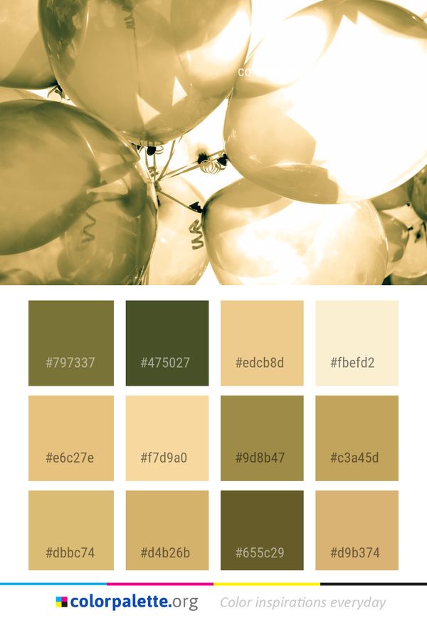 Balloon Joint Close Up Color Palette