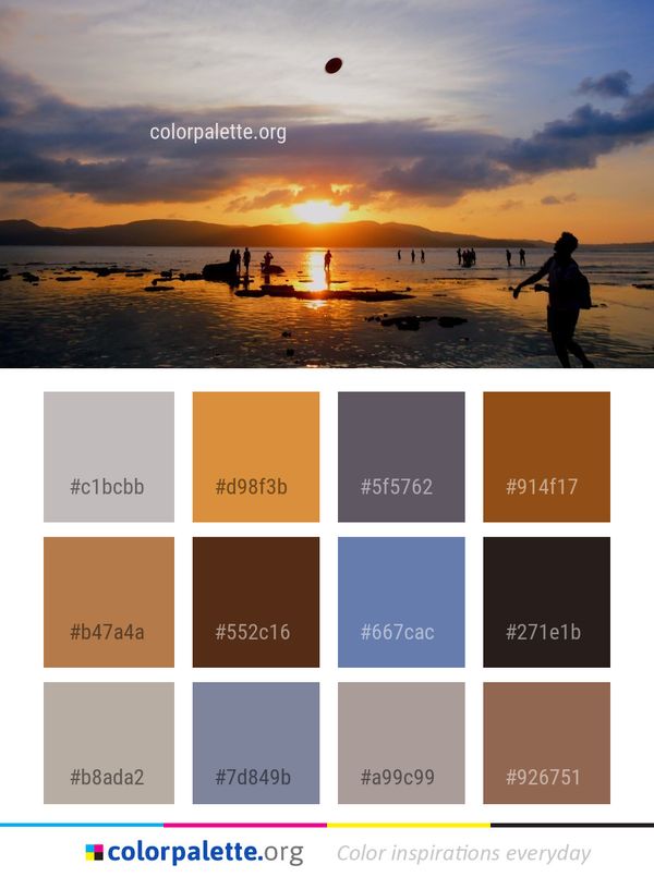Sky Sea Horizon Color Palette