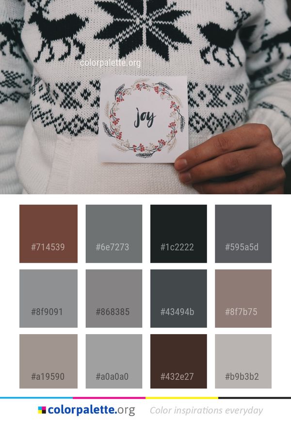 White Textile Product Color Palette