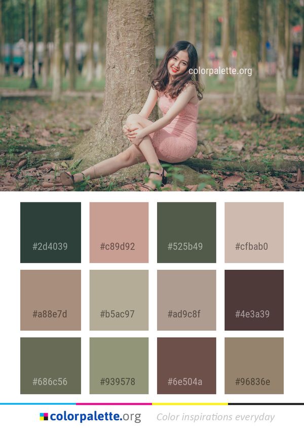 Photograph Nature Skin Color Palette