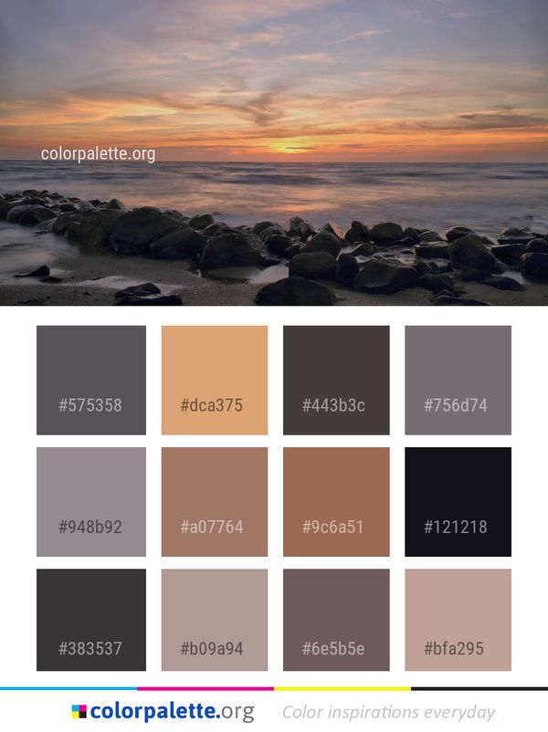Sea Sky Horizon Color Palette