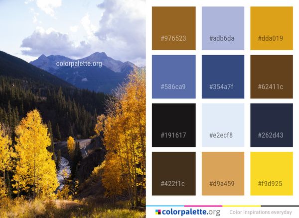 Nature Leaf Wilderness Color Palette