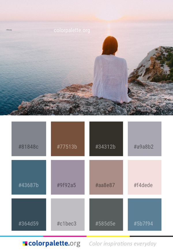 Sea Horizon Ocean Color Palette