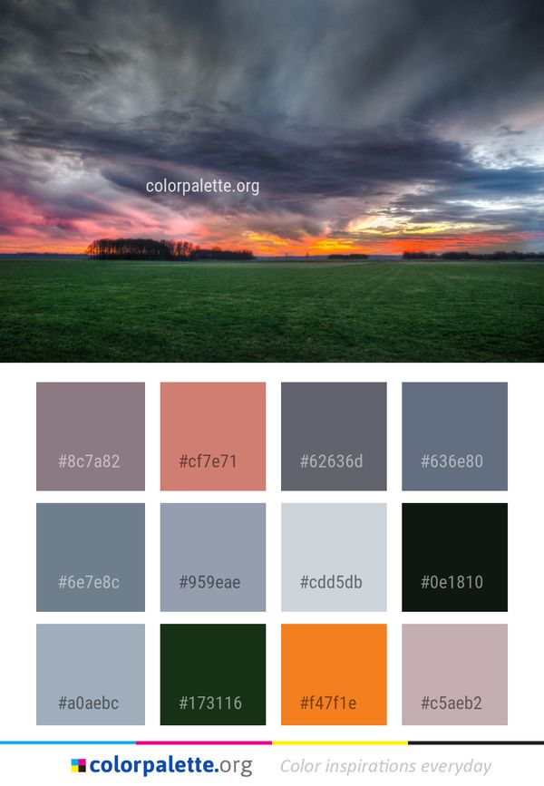Sky Cloud Nature Color Palette