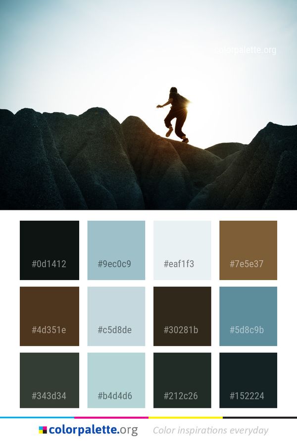 Sky Morning Sunlight Color Palette