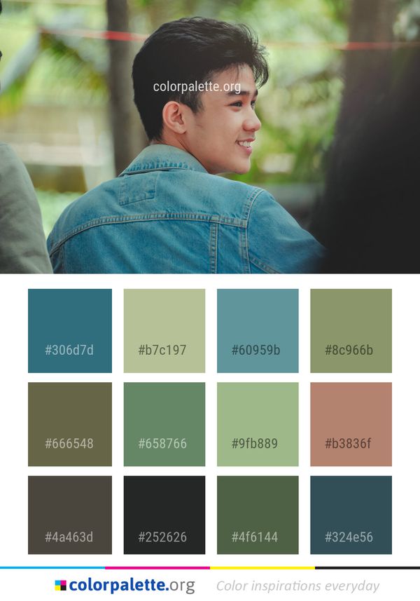 Face Photograph Person Color Palette