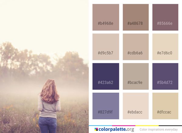 Photograph Clothing Girl Color Palette