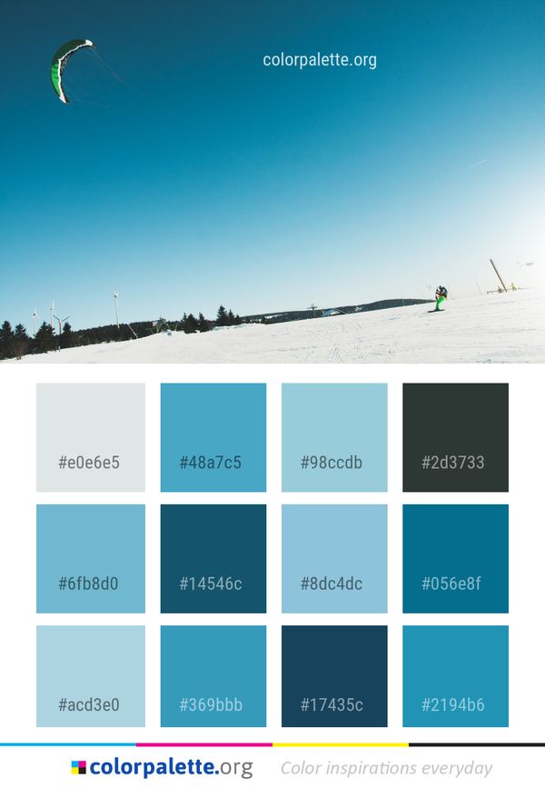 Sky Kite Sports Boardsport Color Palette