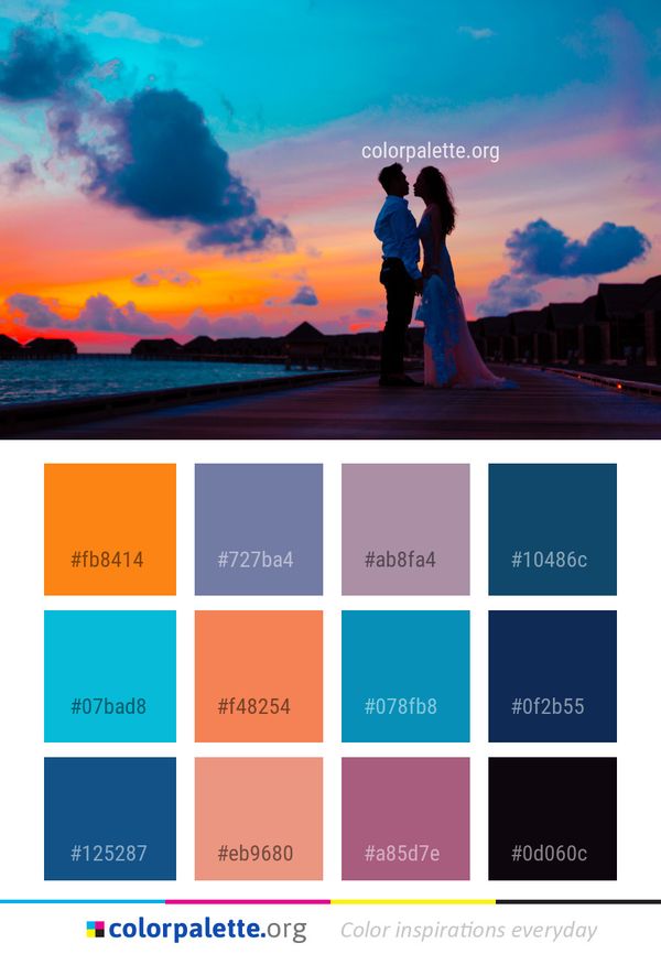 Sky Photograph Nature Color Palette