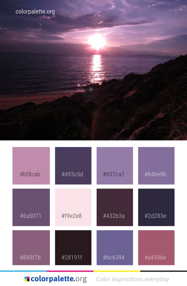 Sky Sea Horizon Color Palette