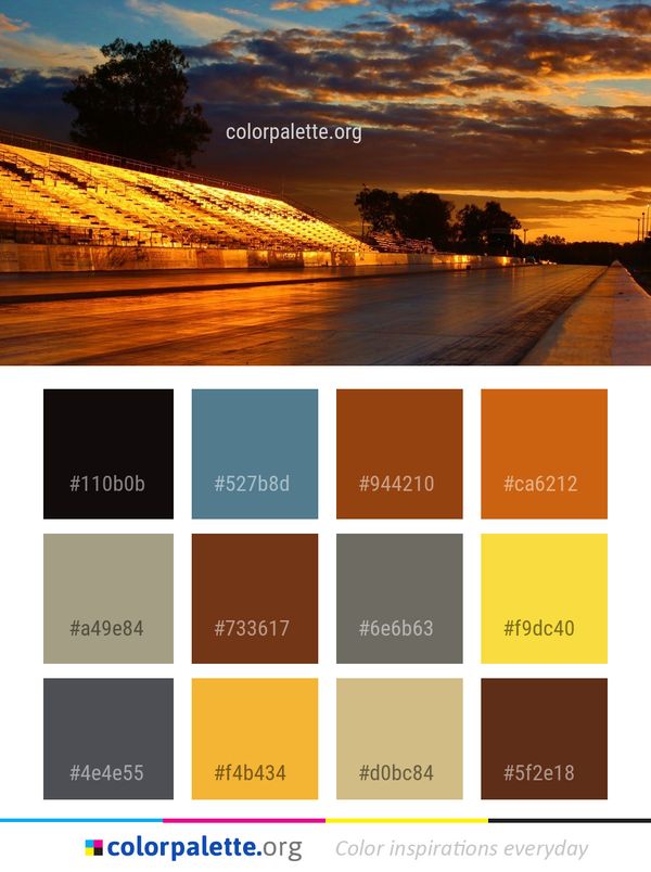 Sky Cloud Horizon Color Palette