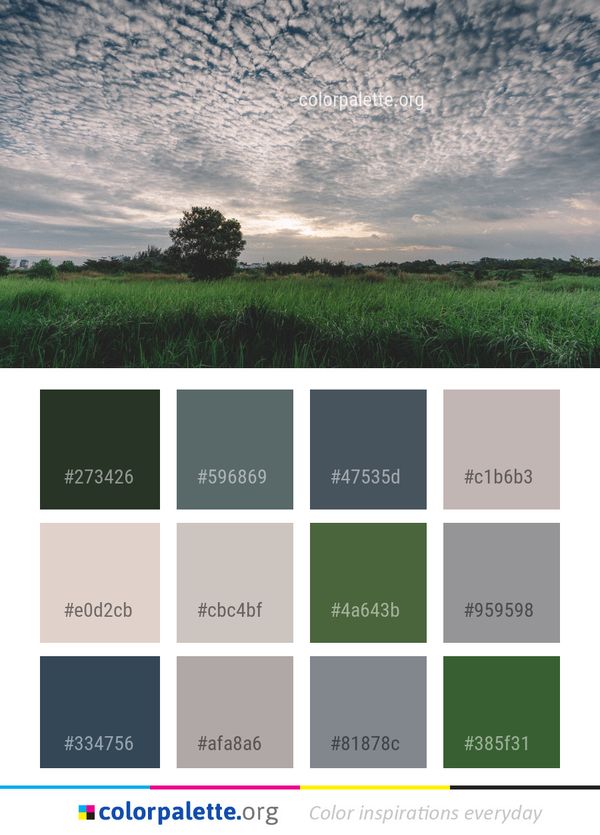 Sky Cloud Nature Color Palette