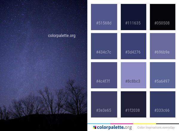 Sky Atmosphere Nature Color Palette