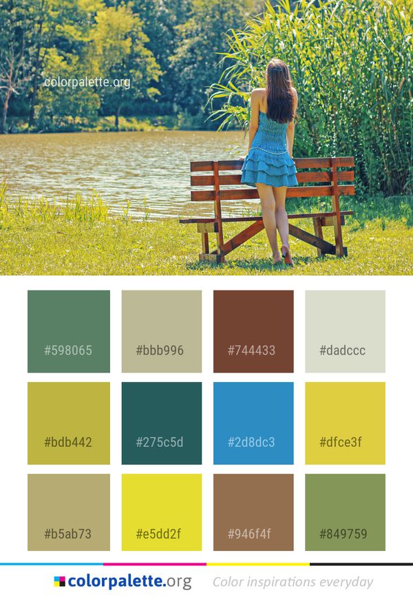 Nature Yellow Green Color Palette