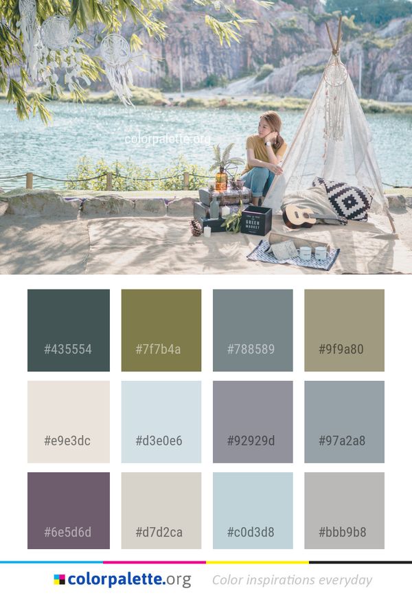Photograph Water Vacation Color Palette
