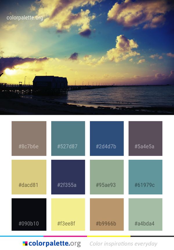 Sky Horizon Sea Color Palette
