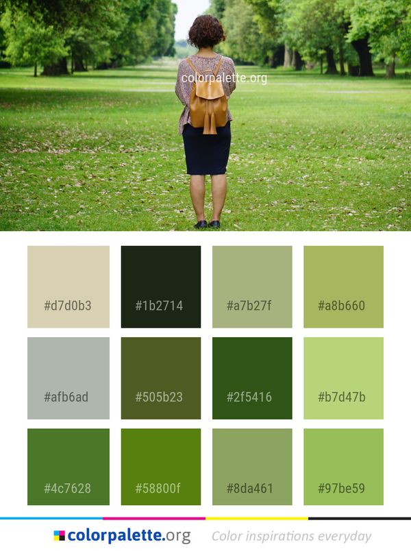 Clothing Green Yellow Color Palette