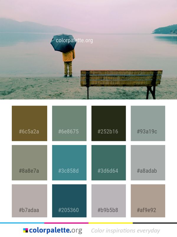 Sea Water Horizon Color Palette