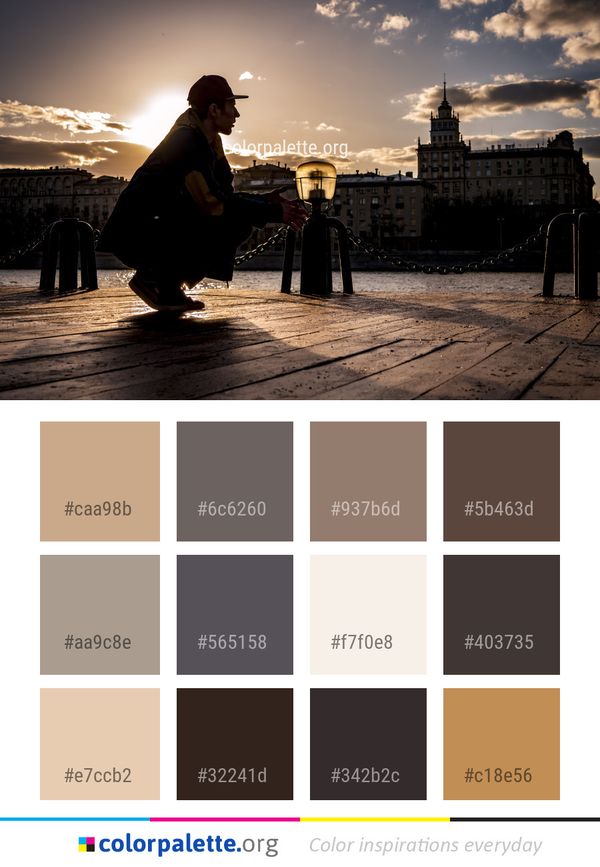 Sky Photograph Water Color Palette