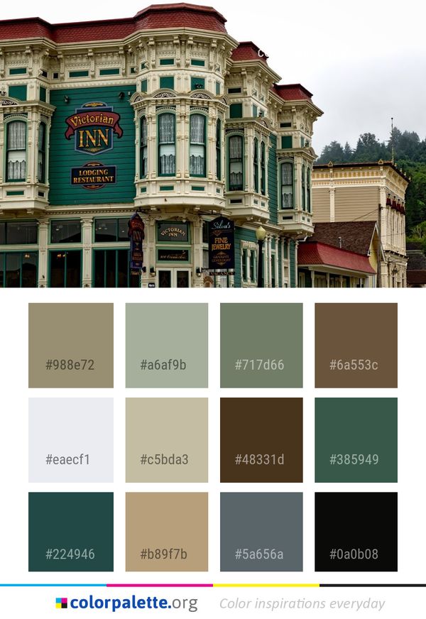 Landmark Building Neighbourhood Color Palette