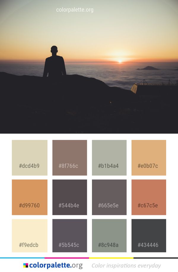 Sky Sunrise Horizon Color Palette