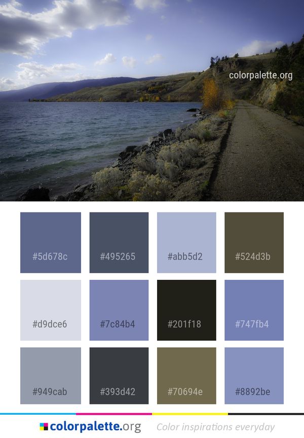 Coast Body Of Water Sky Color Palette
