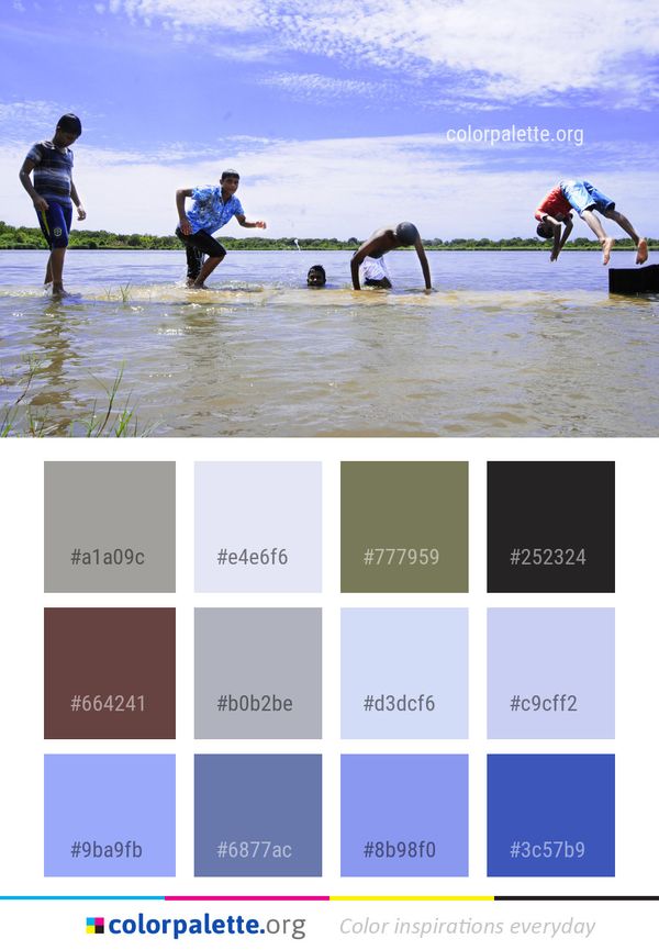 Water Sea Fun Color Palette