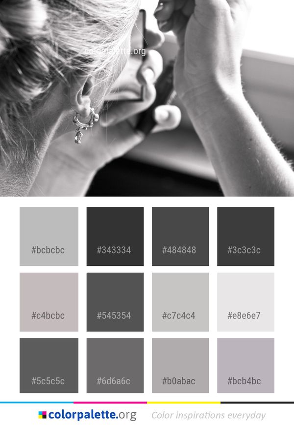 Photograph Black And White Color Palette