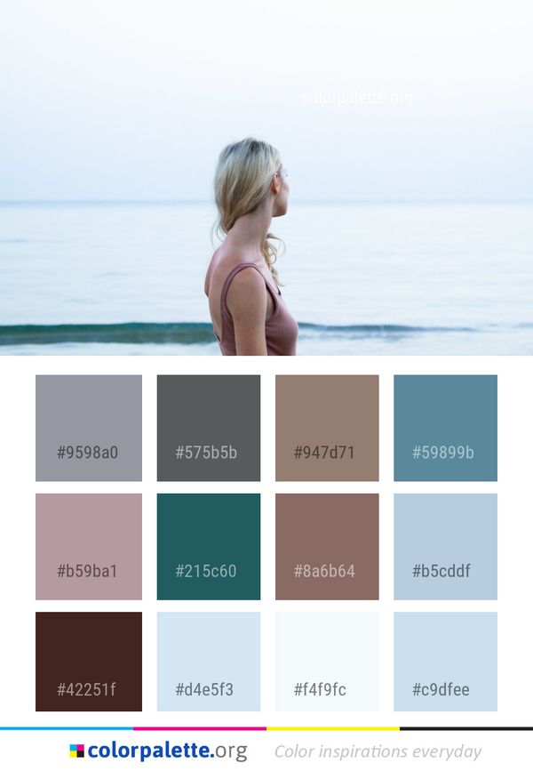 Sea Photograph Vacation Color Palette