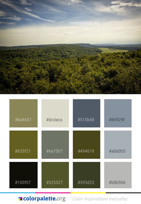 Sky Cloud Ecosystem Color Palette