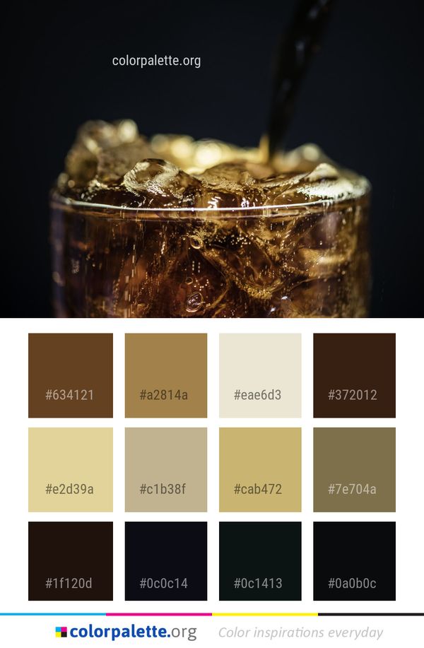 Drink Alcoholic Beverage Macro Photography Color Palette