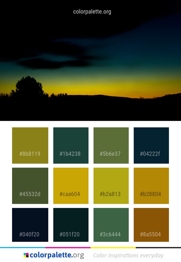 Sky Atmosphere Nature Color Palette