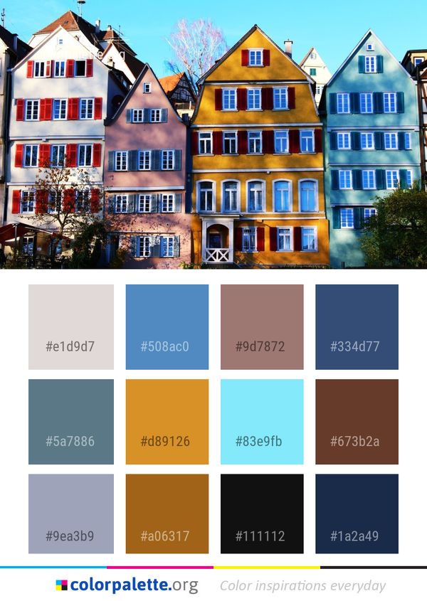 Property Neighbourhood Town Color Palette