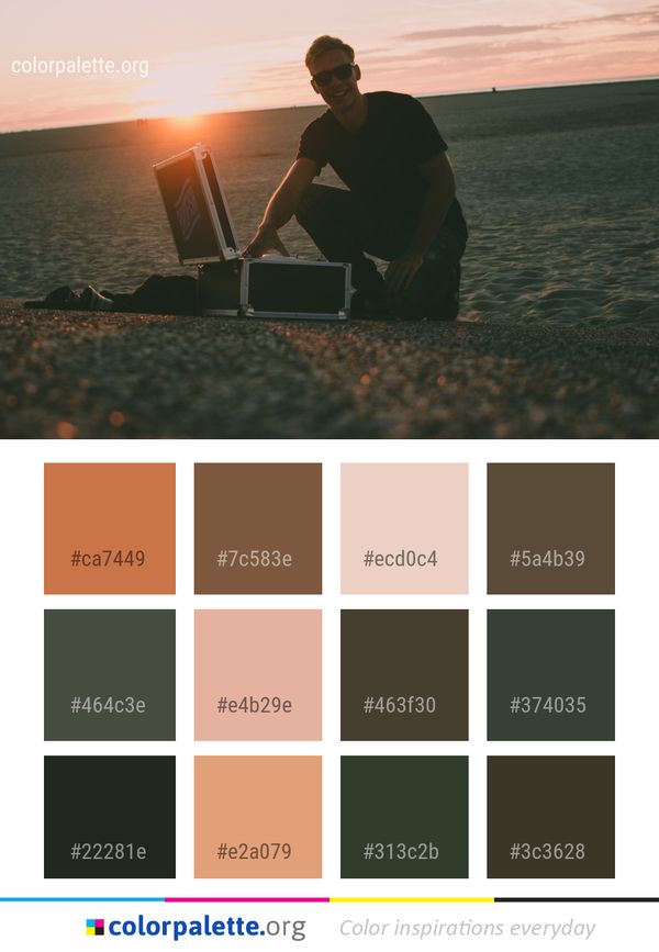 Sea Water Sky Color Palette