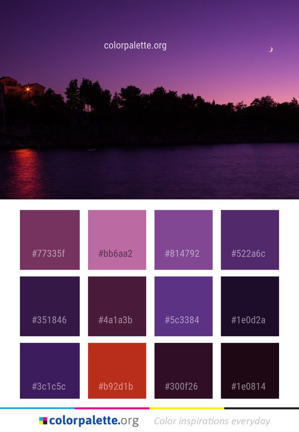 Sky Nature Body Of Water Color Palette
