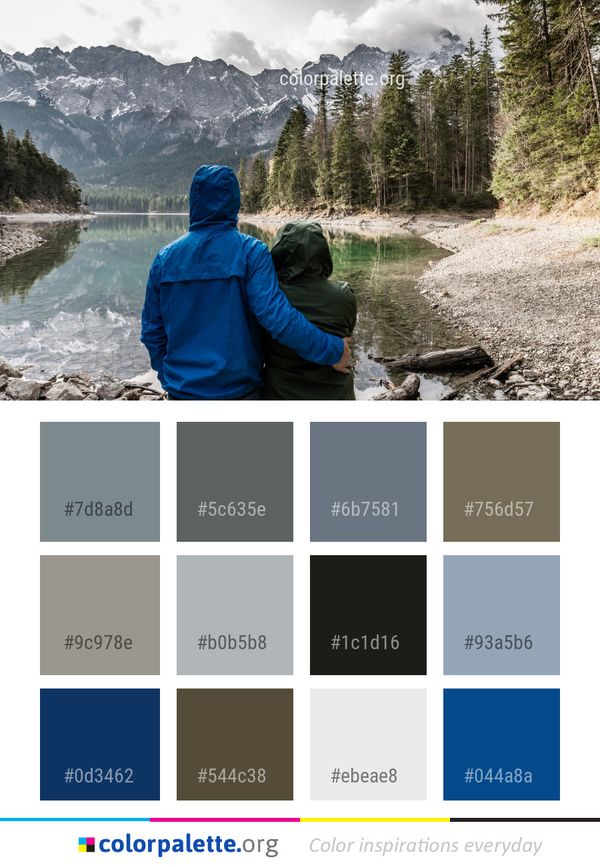 Water Nature Wilderness Color Palette