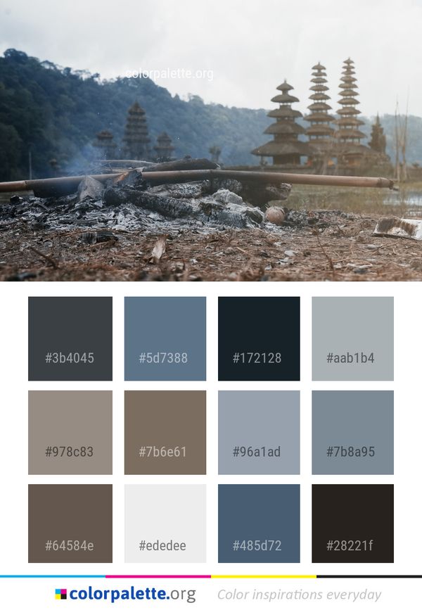 Geological Phenomenon Mountain Color Palette