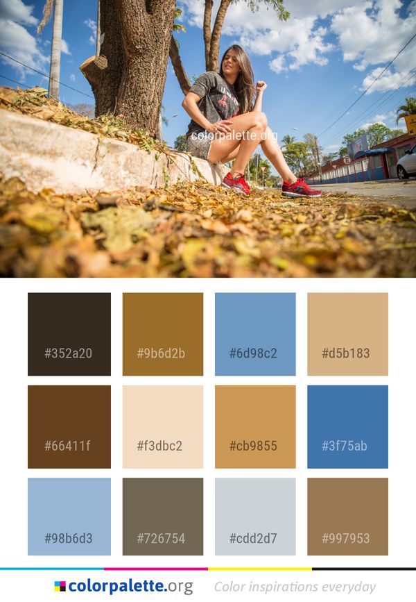 Tree Girl Plant Color Palette
