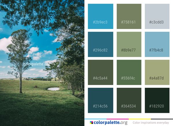 Sky Nature Cloud Color Palette