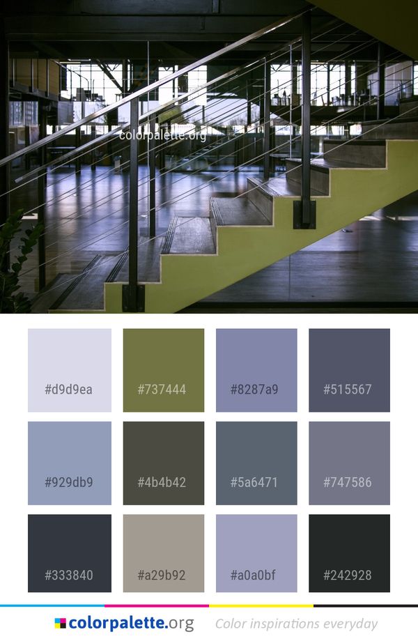 Reflection Architecture Structure Color Palette