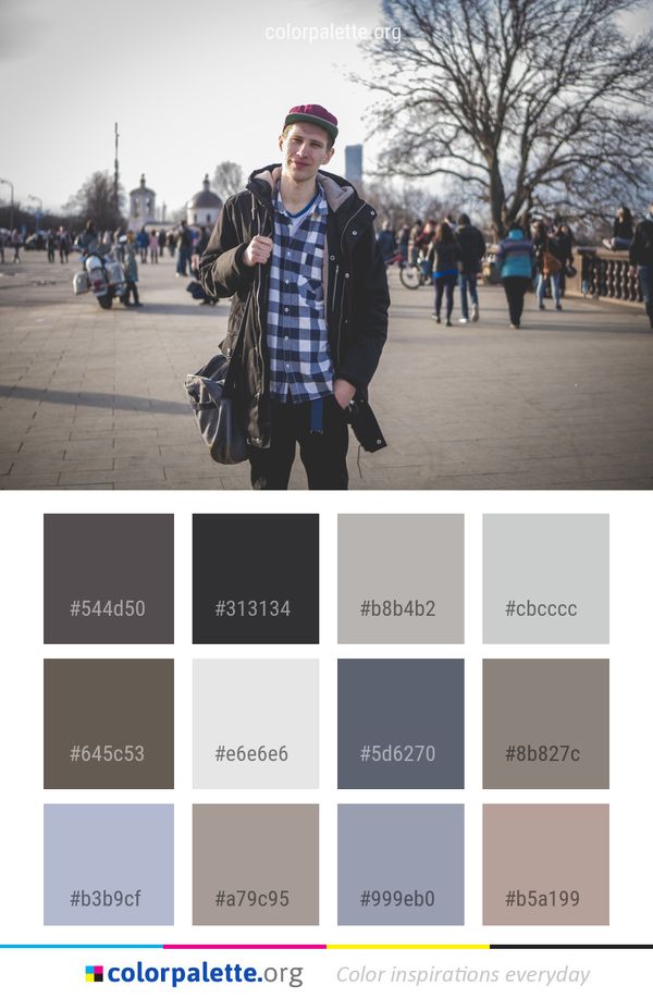 Road Infrastructure Street Color Palette