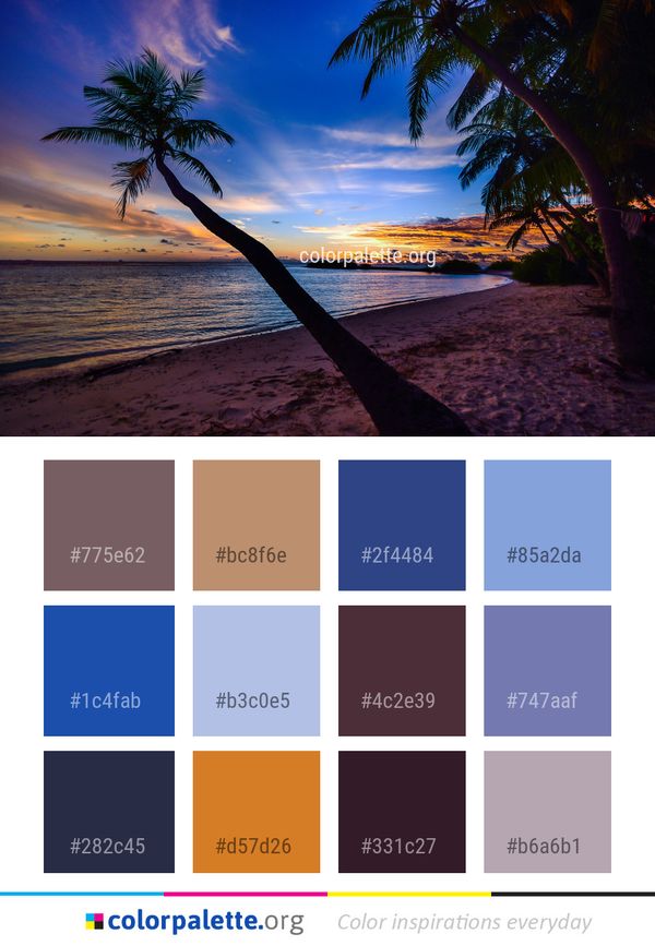 Tropics Sky Nature Color Palette