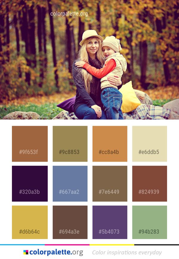 People Photograph Nature Color Palette