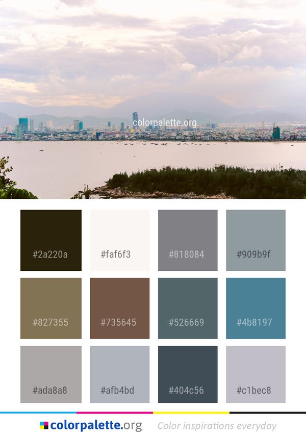 Skyline Sky City Color Palette