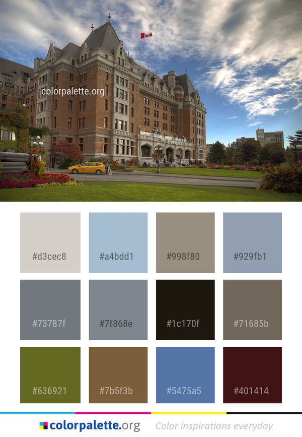 Sky Landmark Building Color Palette