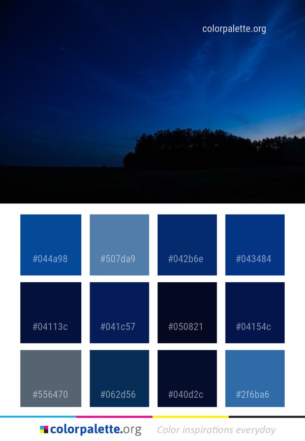 Sky Blue Horizon Color Palette