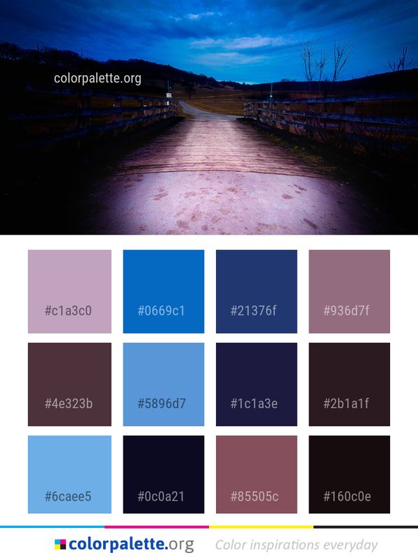 Sky Atmosphere Cloud Color Palette