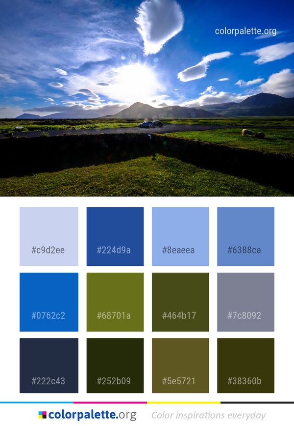 Sky Cloud Nature Color Palette
