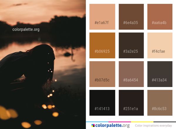 Sky Sun Reflection Color Palette