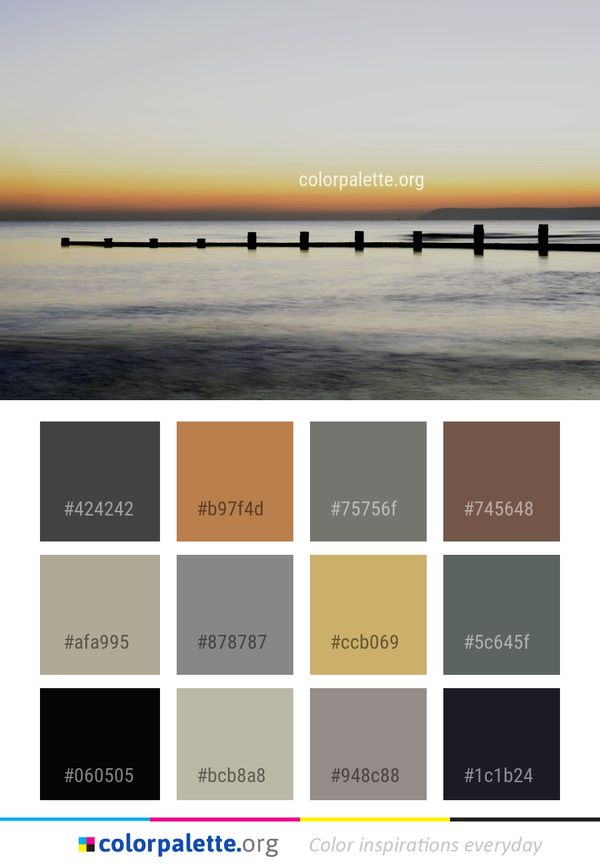Horizon Calm Sky Color Palette